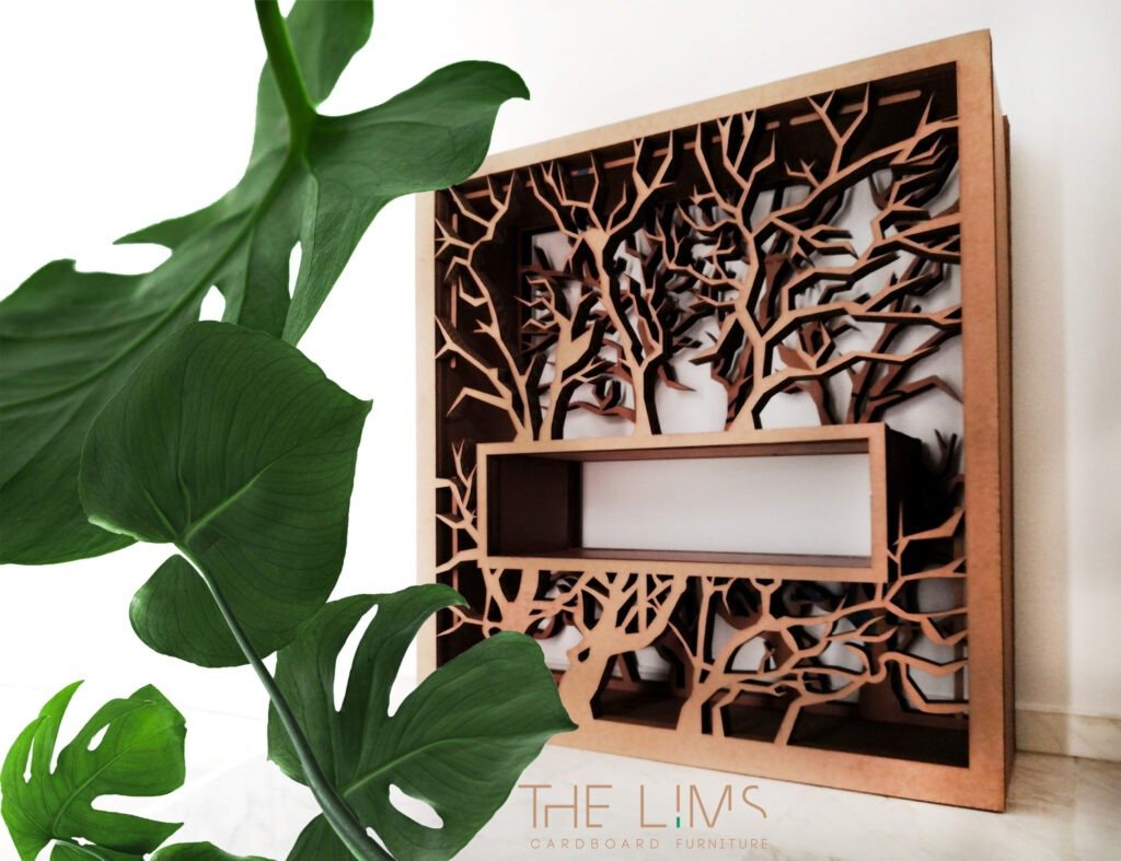 Circular Onopia - Meuble en carton recyclé The Lims