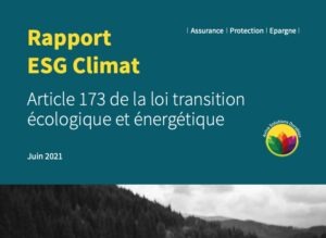 Téléchargez le Rapport Annuel ESG 2021 - Abeille Assurances
