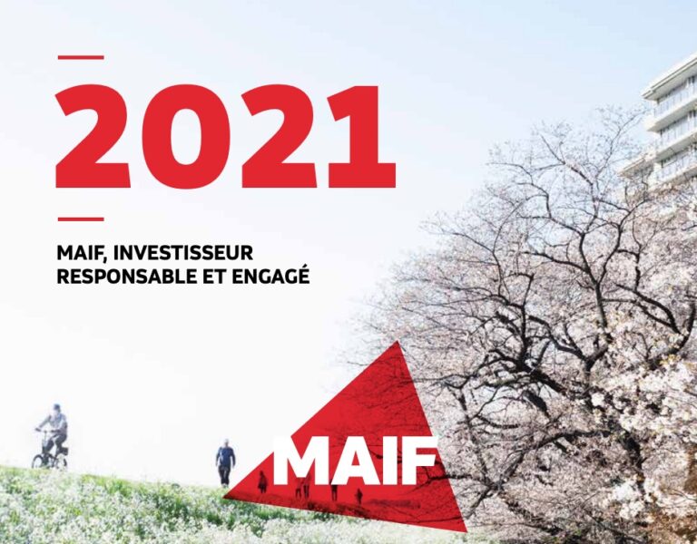 Rapport annuel ESG 2021 groupe MAIF